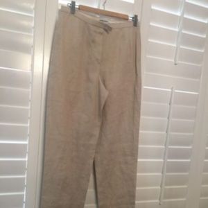 Giorgio Armani Women’s Pants  100% Linen  size 8